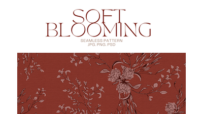 soft blooming graphic design pattern design print pattern print pattern design surface pattern design surface print pattern design