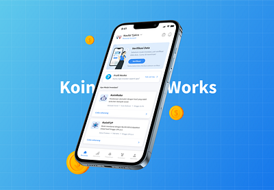 KoinWorks Mobile App Redesign case study investing investment koinworks mobile app mockup p2p lending product design redesign ui uiux design ux