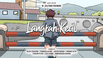 Animation: "Langkah Kecil" 2d animation advice animation be kind care covid19 motion graphics motivation pandemic social story storytelling