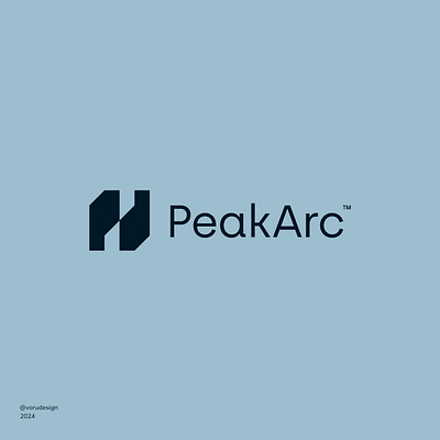 PeakArc Logo arc brand design business logo corporate logo daily logo challenge dailylogo dlc logo logo design logo designer logotipo logotype modern