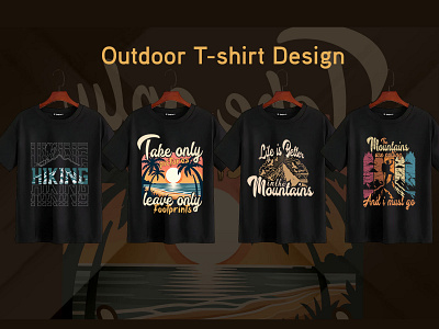 Outdoor T-shirt design adventure adventure t shirt design bus t shirt design campaign t shirts design camping t shirt design graphic design hiking hiking t shirt outdoor t shirt outdoor t shirt design t shirt t shirt design t shirts