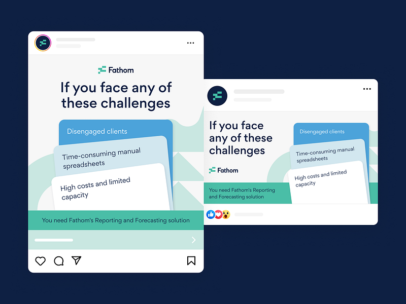 Fathom - Social Media Ads instagram ads
