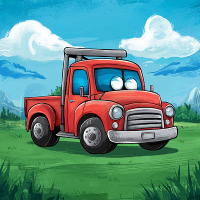 Animated Truck Icon animated illustration animated vehicle artistic expression cartoon style cartoon truck cheerful illustration childrens book colorful icon creative art illustration elements joyful imagery kids content playful design poster art transportation theme truck icon vibrant graphics visual appeal website graphics whimsical characters