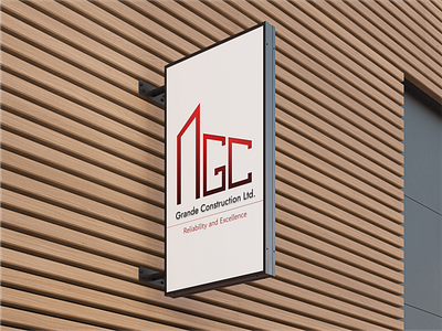 Grande Construction Ltd. figma graphic design logo