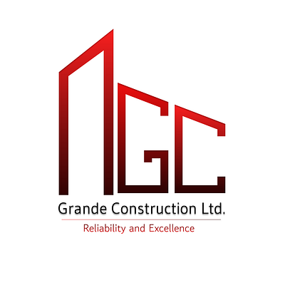 Grande Construction Ltd. figma graphic design logo