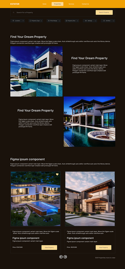 Real Estate Template 2024 Made some Color Changes and variations branding design graphic design illustration illustrator cc logo ui ux vector vector artwork