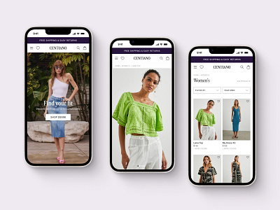 Fashion E-Commerce Product Design checkout design ecommerce fashion mockup product shop shopping ui webdesign website