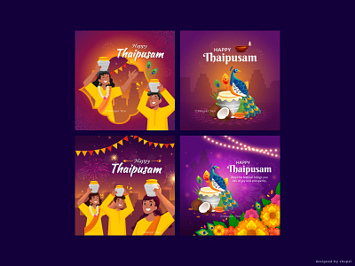Poster Design - Thaipusam Festival design festival poster thaipusam