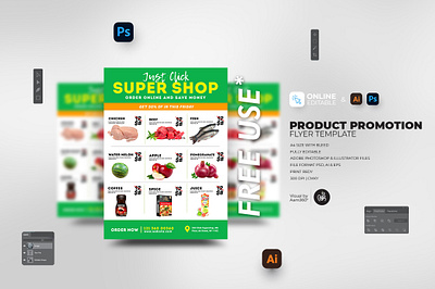 Supermarket Promotion Flyer Template aam360 aam3sixty branding discount flyer template flyer template grocery sale catalog grocery sale flyer design grocery weekend sale template new product flyer product promotion product promotion flyer sale supermarket flyer supermarket poster template weekend deal weekend offer white grocery sale template