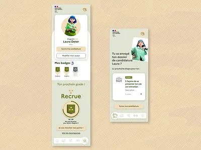 Military App UI 3d askforfeedback branding dayliui design figma graphic design ui uichallenge