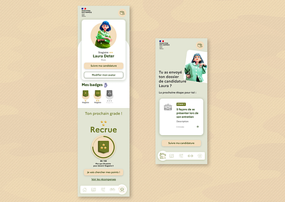 Military App UI 3d askforfeedback branding dayliui design figma graphic design ui uichallenge