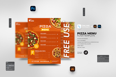 Pizza Menu Flyer Template aam360 aam3sixty estaurant menu design template food menu poster food offer free online menu creator menu flyer menu poster template pizza deals pizza menu pizza menu flyer template restaurant food menu flyer resturant flyer