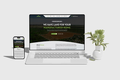 Mossy Land design graphic design land land selling website land website mobile ui mobile website motion graphics responsive design ui uidesign uiux uiux design web ui website design website ui design