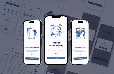 UI Attendance Application for Vocational High School 4 Kendal app application attendance attendance app design education graphic design innovation presence product product design school teacher ui ui attendance ui mobile ui mobile app design ui visual design visual