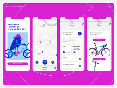 UX/UI Design - App Ecomove © ui ux