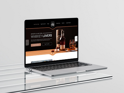 The Dram Club: A Community for Whisky Enthusiasts alcohol bar beer branding club design illustration ui ux webdesign website whisky wine