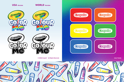 Crayola ColorMe Graphics Pack branding design graphic design illustration logo vector