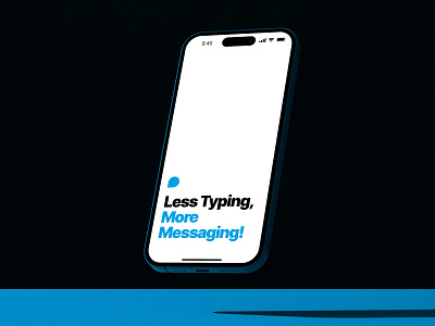 Less Typing, More Messaging. TypeLess. Messenger app audio branding call chat chatting community inbox message messages messenger messenger app mobile app mobile design splash screen typeless typing ui ux video video call