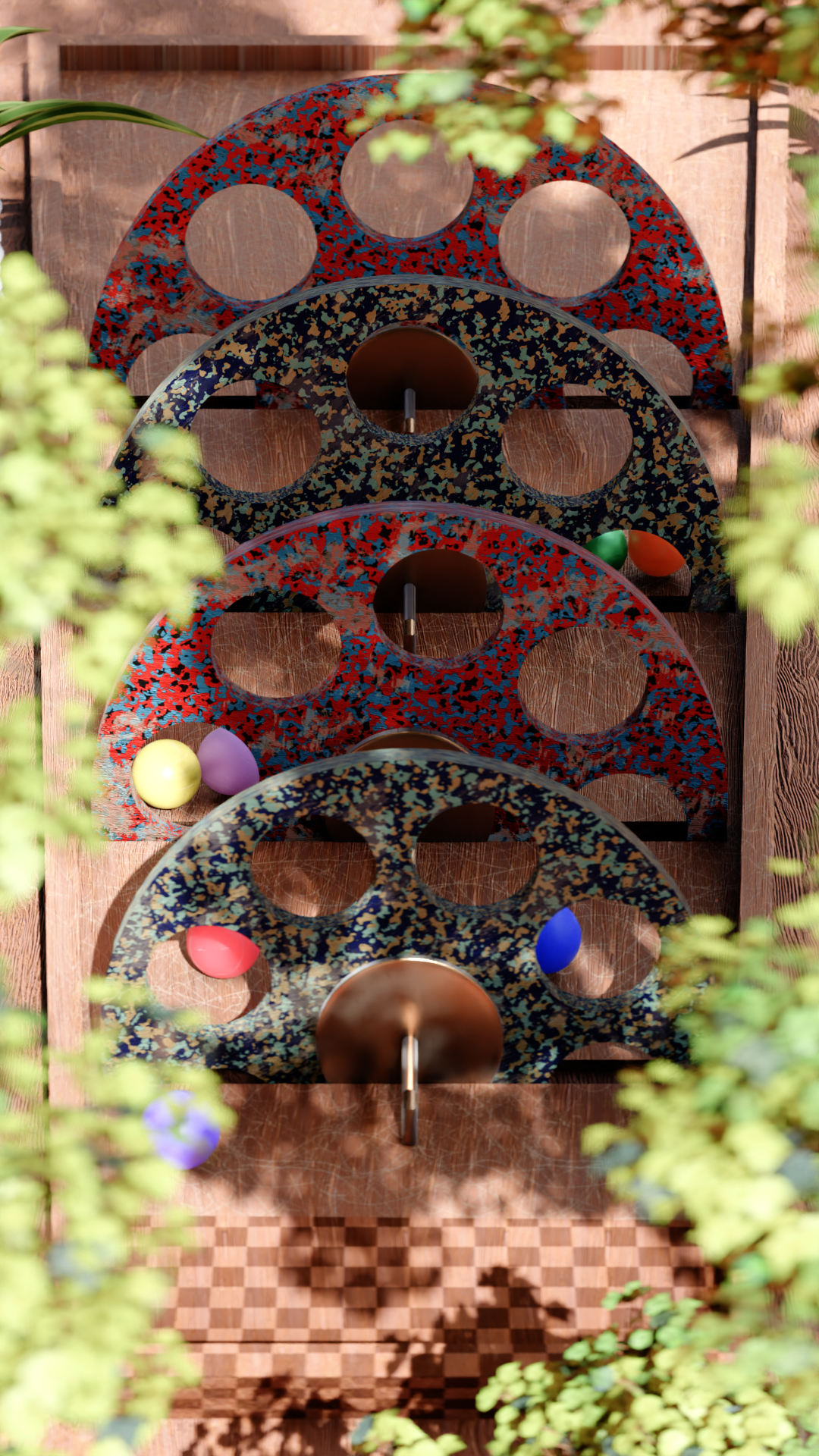 Mini Marble Race 3d graphic design illustration motion graphics