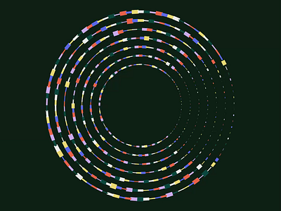 Concentric circles 2d animation cavalry cavalry app circle colorful concentric gradient kinetic loop motion motion design motion graphics radial