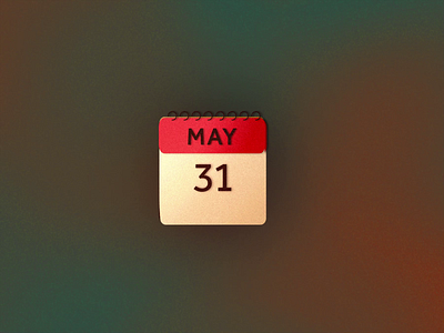 Happy (1st ) 2nd June! 2d animation 3d adobe after effects animated animated gradient animation calendar design dribbble fake 3d gradient graphic design grunge icon illustration month motion motion design motion graphics vector