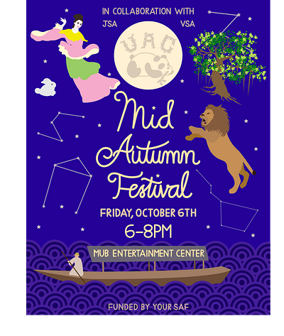 Mid-Autumn Festival Event design graphic design illustration mid autumn festival typography vector