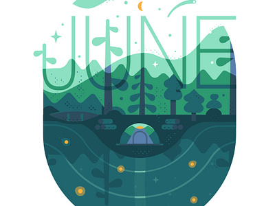 June Pill design graphic design illustration texture