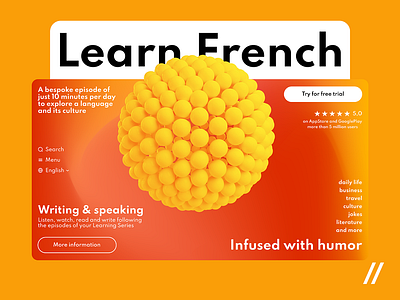 🌍 Language Learning Web App app branding design graphic design illustration logo typography ui ux vector