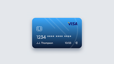 Credit card design for a banking app banking app credit card credit card design mobile app product design ui ui design ui ux user experience ux ux design