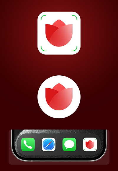 Plant Identifier App Icon app icon app logo icon logo logo design