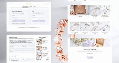 E-commerce I Jewelry store e commerce jewelry jewelry store store ui ui concept ux uxui webdesign website