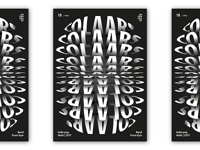 Poster 3d abstract art branding dark mode design flyer graphic design identity illustration modern photosop poster poster design 2024 print product design shadows typography typography poster vector