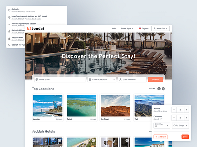 B2B Hotel Flow app b2b booking branding flow product design saas travel ui ux webdesign