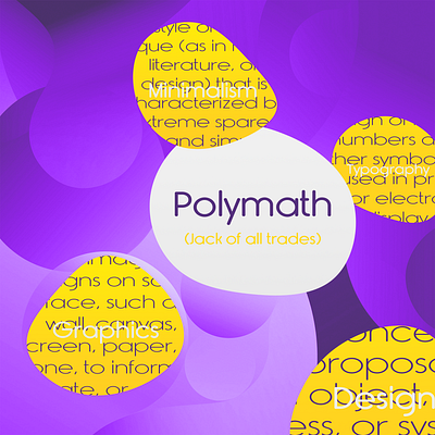 Polymath in Design infographic graphic design infographic polymath