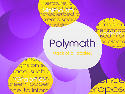 Polymath in Design infographic graphic design infographic polymath