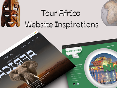 Unveiling Africa: A Celebration of Diverse Design africa animation branding design figma illustration landing page ui ux website