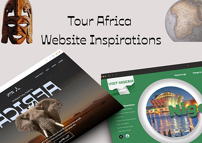 Unveiling Africa: A Celebration of Diverse Design africa animation branding design figma illustration landing page ui ux website