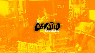 El Cuartito Sessions animation graphic design music photography videography