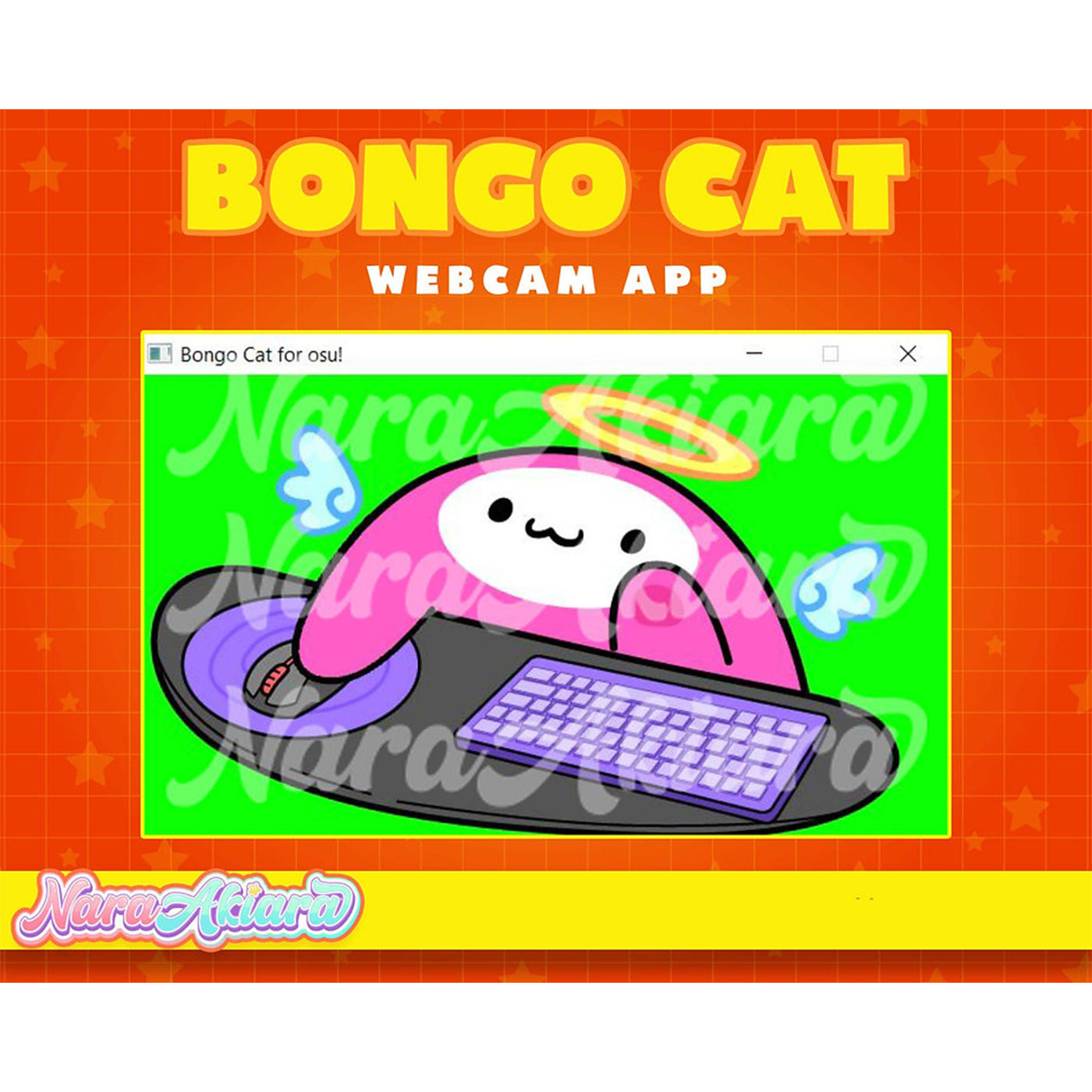 Heavenly Vtuber Bongo Cat Angel for Streamers by Cika Nindya on Dribbble