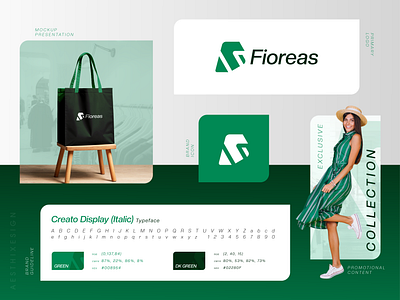 Fioreas | Fashion & Apparels Brand | Logo Design apparels brand brand design brand logo branding clothing clothing logo creative design fashion fashion logo graphic design letter f logo logo design logodesign logos modern shoes store