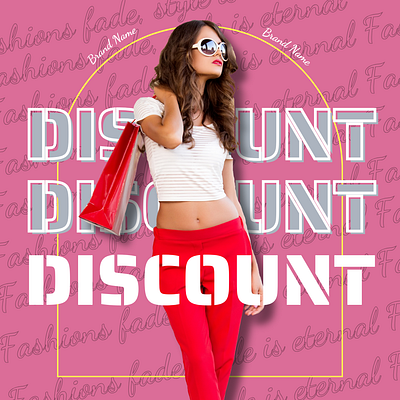 Editable Fashion Canva Template with Pink Theme