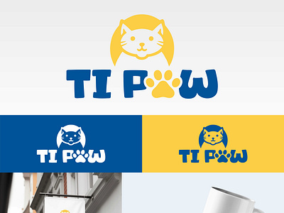 Ti Paw (Pet Mattress) Logo Design - by Alfian Jundi Akhkam branding graphic design logo