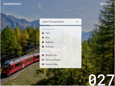 Daily UI 027 dailyui
