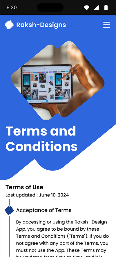 Day 89 of the Daily UI challenge on Terms and conditions app dailyui design figma terms and conditions ui ux