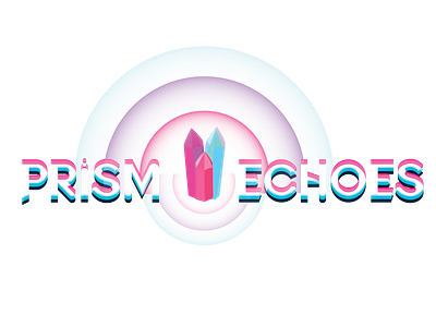 Prism Echoes Music Festival Announcement art edm festival graphic design illustrator motion design music poster