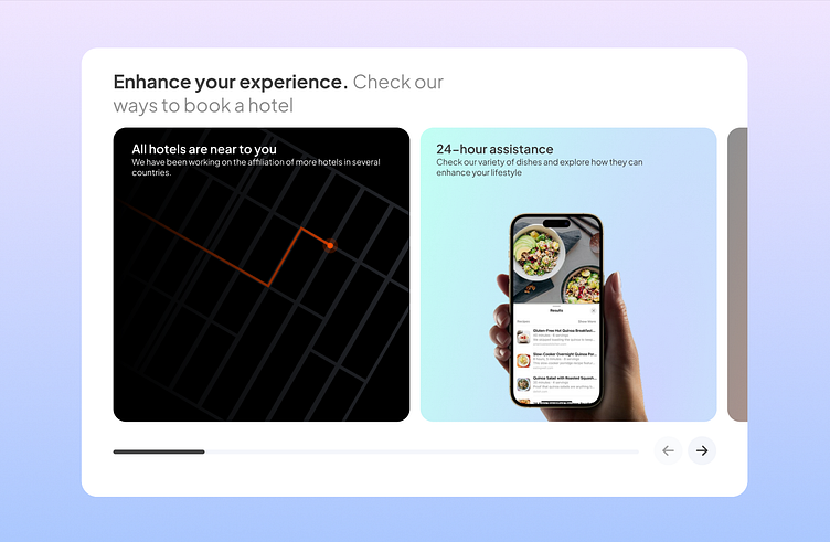 UI/UX Carousel concept by Joseph Diaz on Dribbble