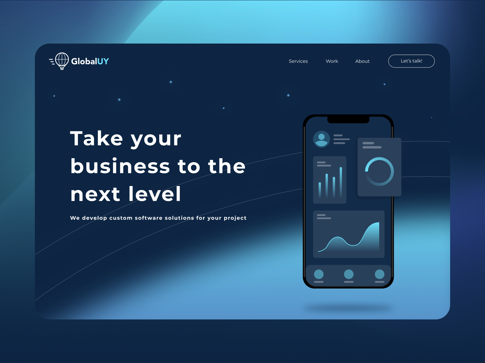 GlobalUy, UX/UI redesign of responsive website by Mar Larocca on Dribbble