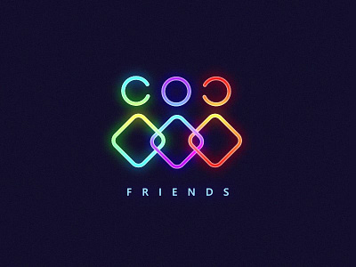 Friends Logo Animation after effect animation logo motion graphics
