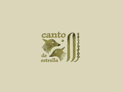 Canto de Estrella branding design graphic design illustration logo mark type typography