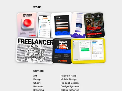 Capsule V2 - Work Detail branding design graphic design illustration redesign